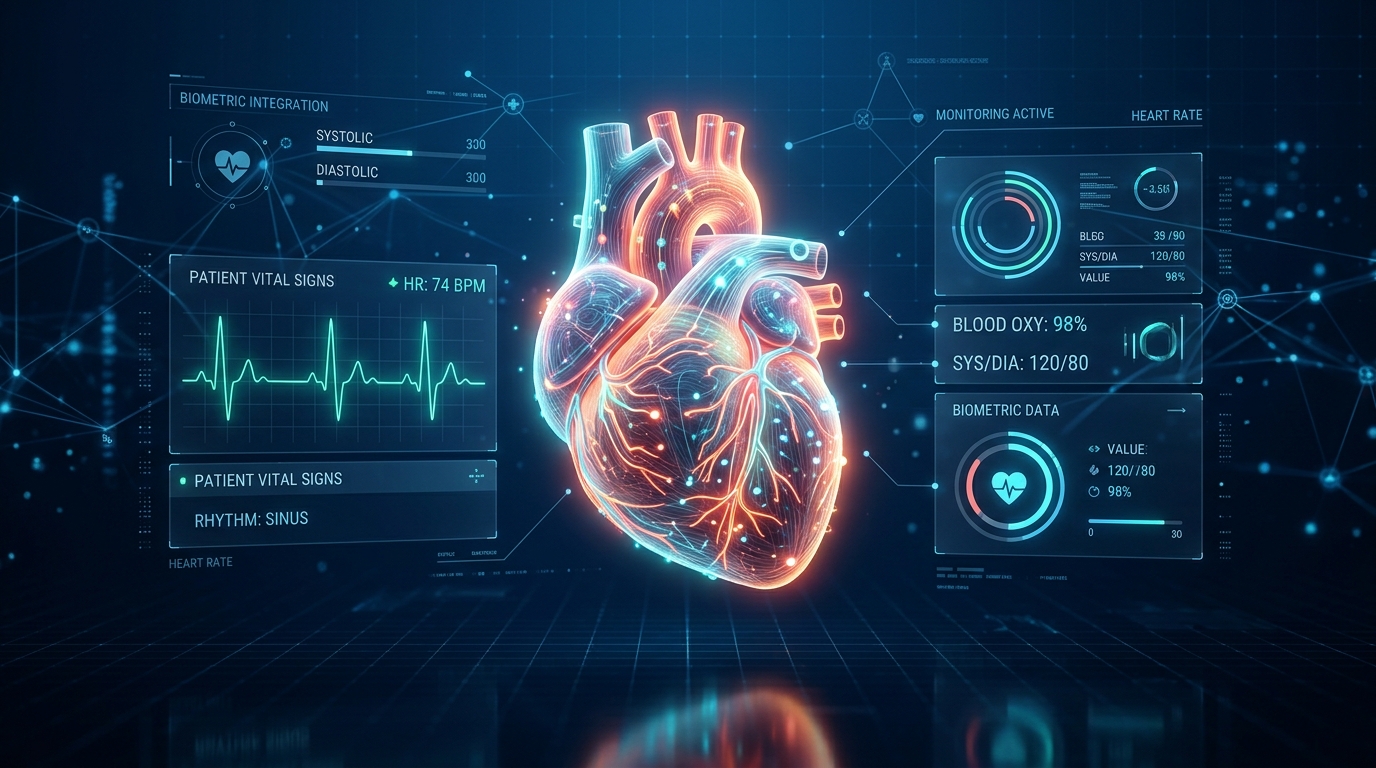 Live diagnostic vitals